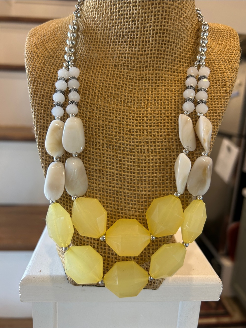 Paparazzi Seacoast Sunset necklace, a statement piece